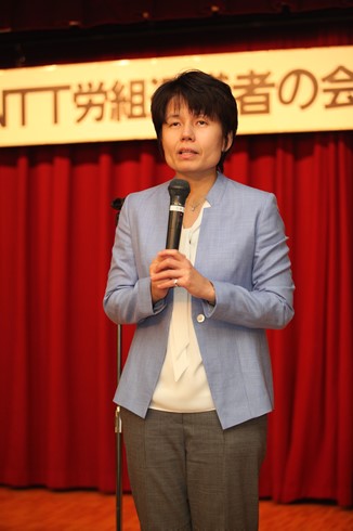 参議院選挙の決意を述べる吉川さおり議員